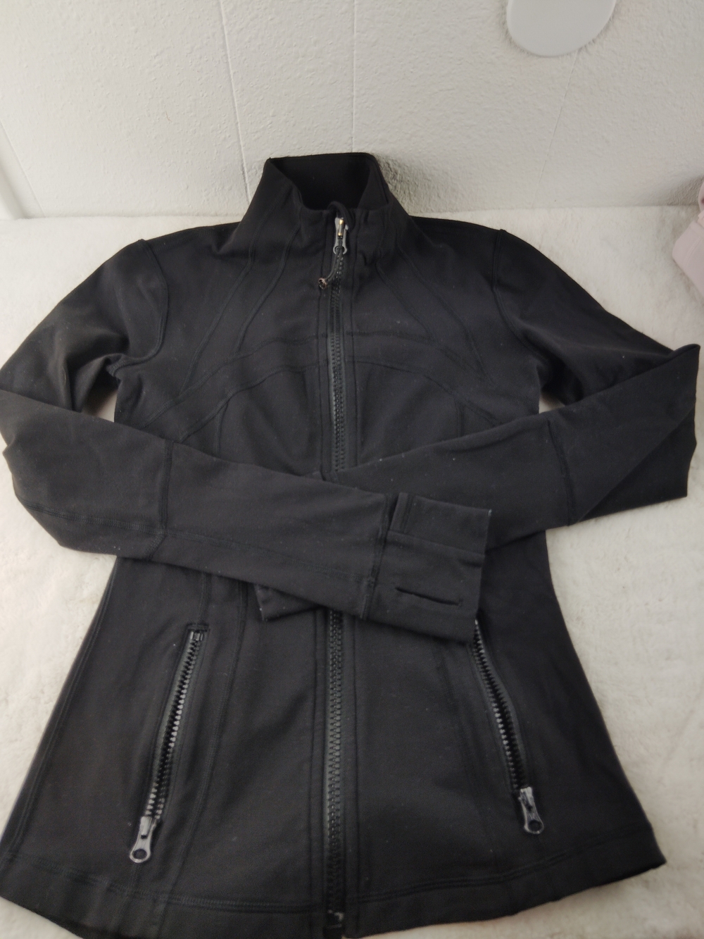 Lululemon Jacket Define Luon Black Sz 4